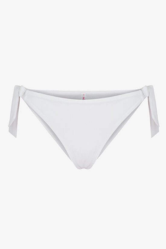 Beyaz Brazilian  Bikini Altı - 5