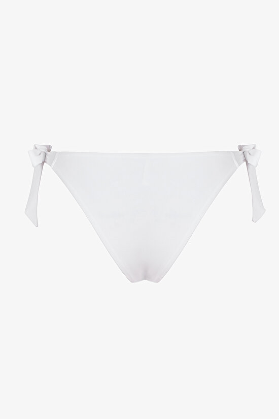 Beyaz Brazilian  Bikini Altı - 6