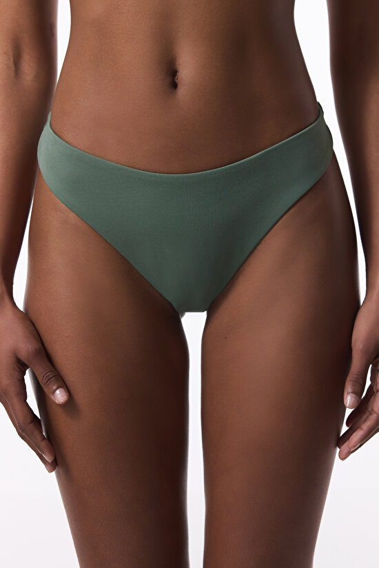 Haki Brazilian Bikini Altı - 1