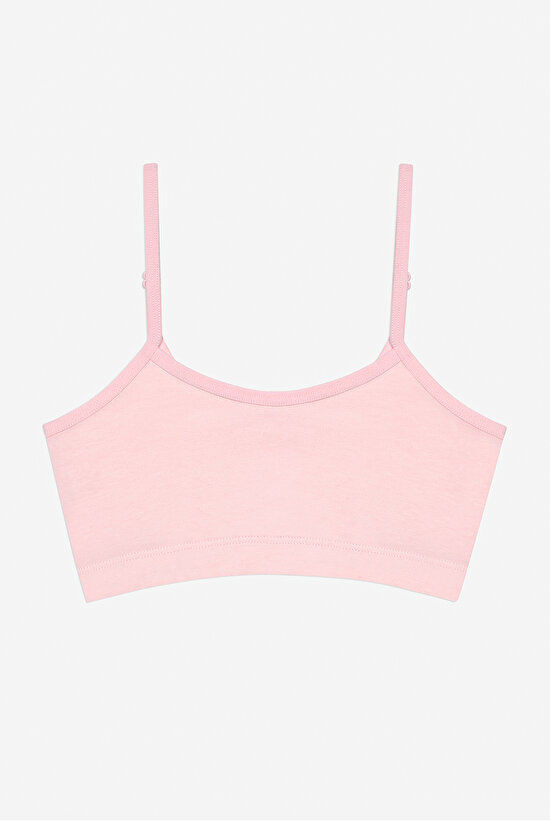 Kız Çocuk Pinky Leopard 2li Çok Renkli Crop Kısa Üst - 3