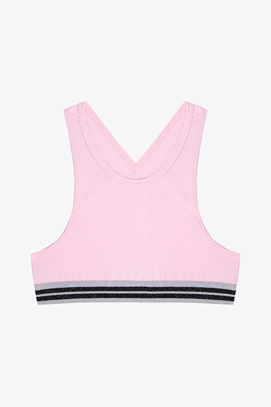 Kız Çocuk Glitter 2li Spor Üst - 4