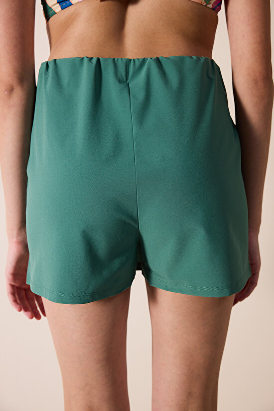 Skirt Green Sea Shorts - 2