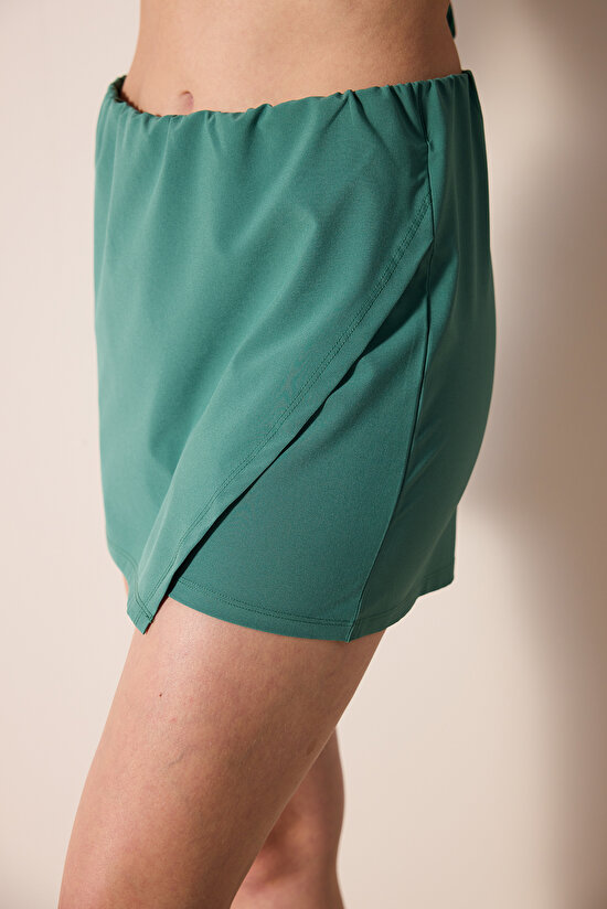 Skirt Green Sea Shorts - 3