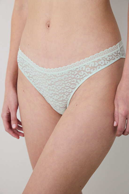 Easy Lace V Shape Mint Brazilian - 1