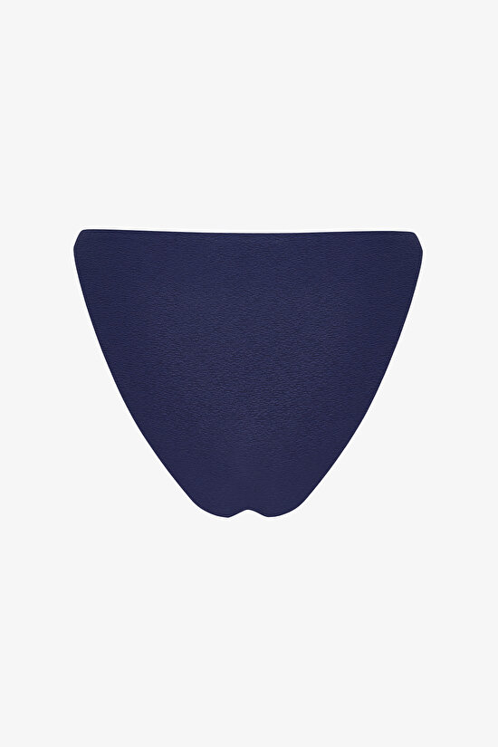Navy Hailey Minimal Slip Bikini Bottom - 6