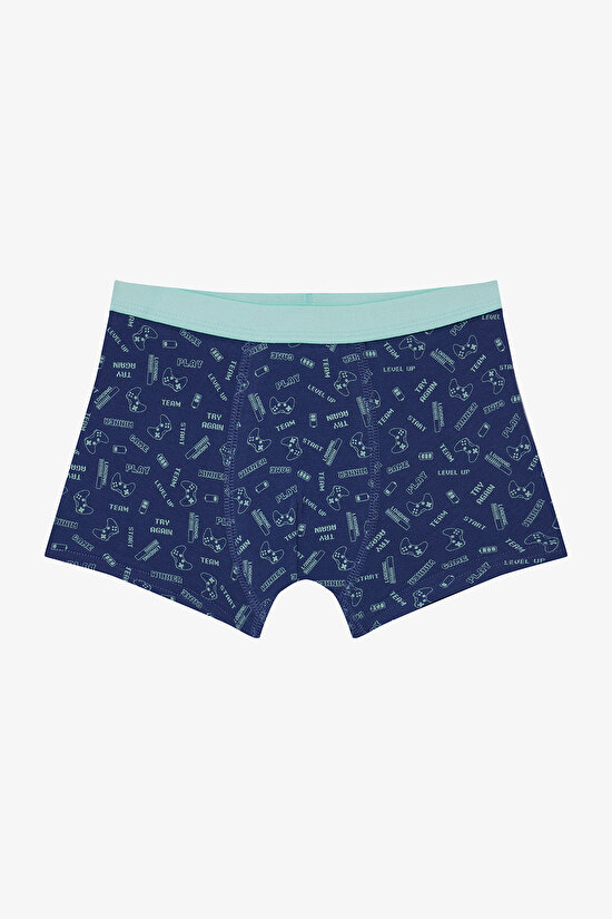 Erkek Çocuk Team Play 2li Çok Renkli Boxer - 3