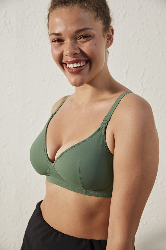 Basic Mama Yeşil Bikini Üstü - 2