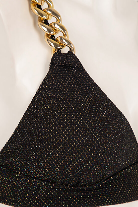 Black Audrey Bralettete Bikini Top - 7