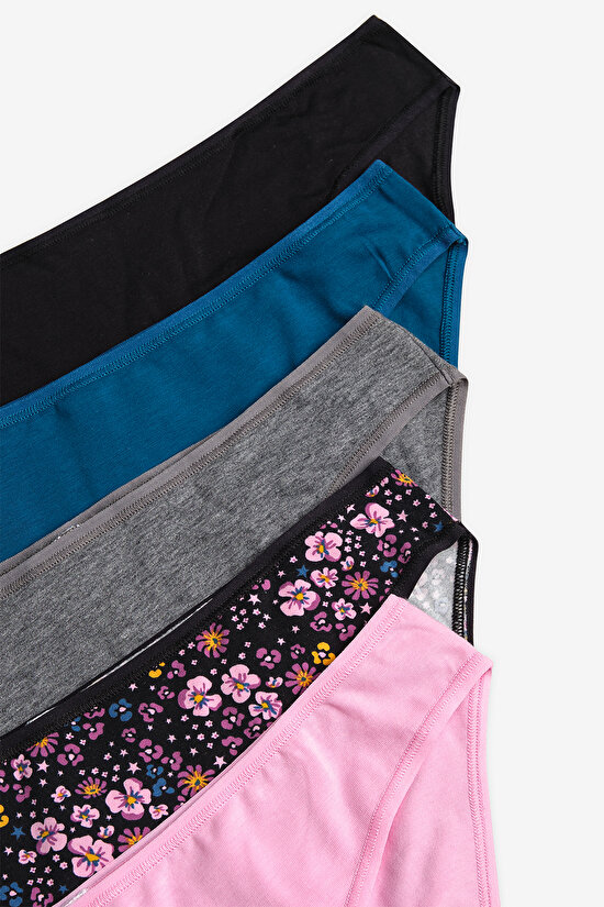 Autumn Floral 5in1 Multi Colour Slip - 7