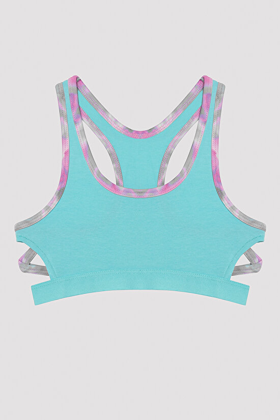 Girls Summer Colors 2in1 Sports Top - 2