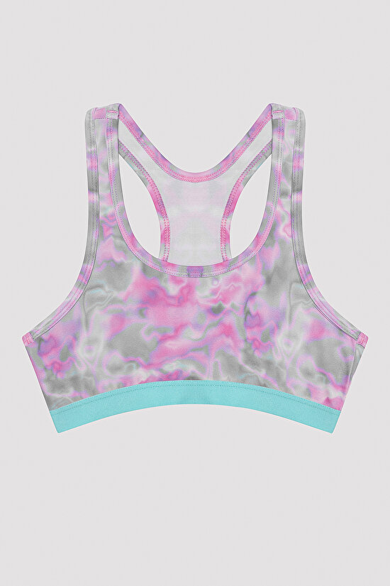 Girls Summer Colors 2in1 Sports Top - 3