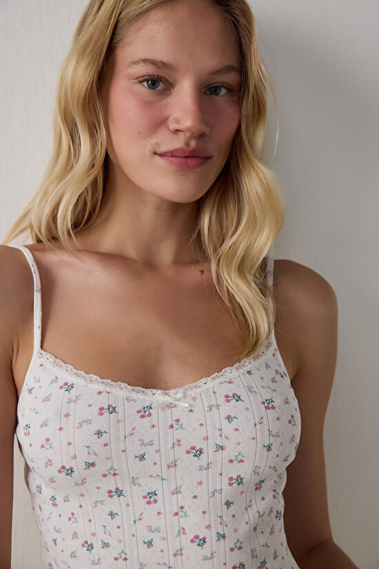 Ekru Pointel Crop Athlete - 4