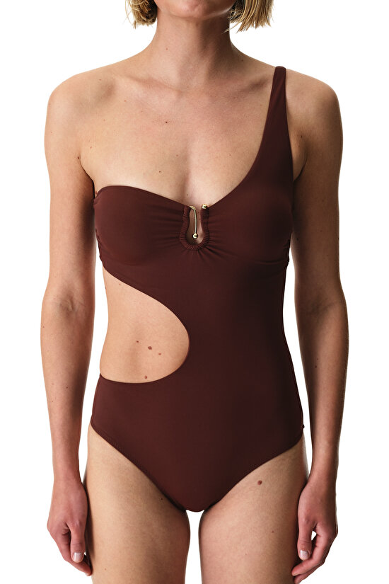 Brown Jasmine Monokini - 3