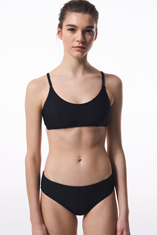 Black Mary Bikini Top - 4