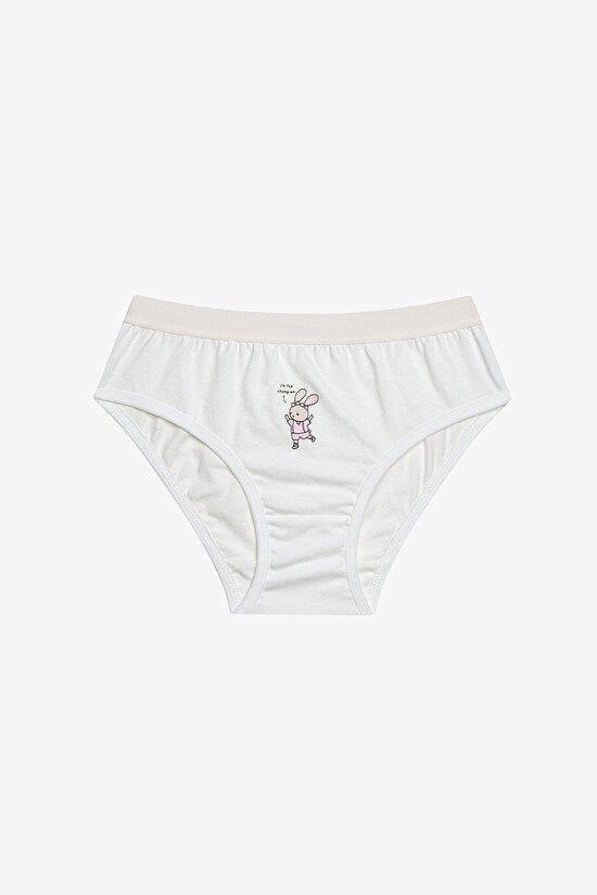 Girls Bunnies 5in1 Multi Colour Slip - 5