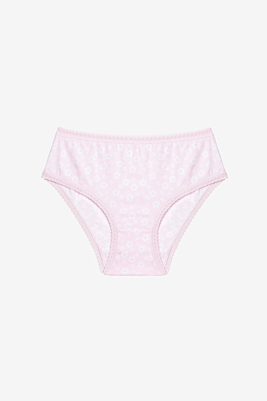 Kız Çocuk Soft Colors 5li Çok Renkli Slip Külot - 6