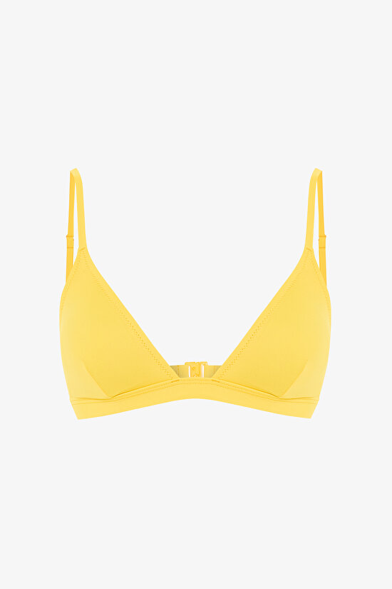 Sarı New Triangle Üçgen Bikini Üstü - 5