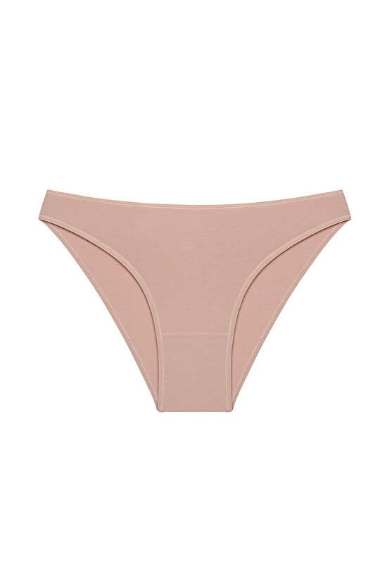 Leaf Tones Dantel Detaylı Pamuklu 3lü Çok Renkli Slip Külot - 3