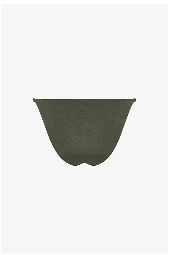 Zeytin Yeşili Marcelina Side Bikini Altı - 6