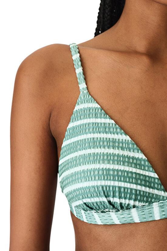 Multicolor Maela Triangle Fit Bikini Top - 3