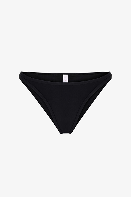 Black Mollie Cross Bikini Bottom - 5