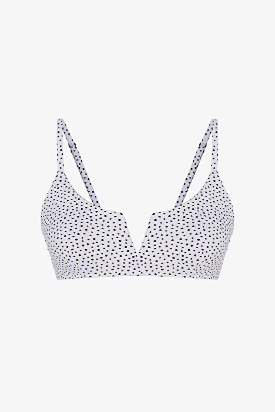Renkli Point V Bikini Üstü - 5
