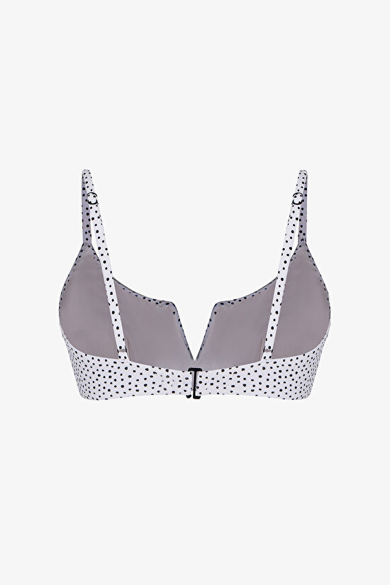Renkli Point V Bikini Üstü - 6