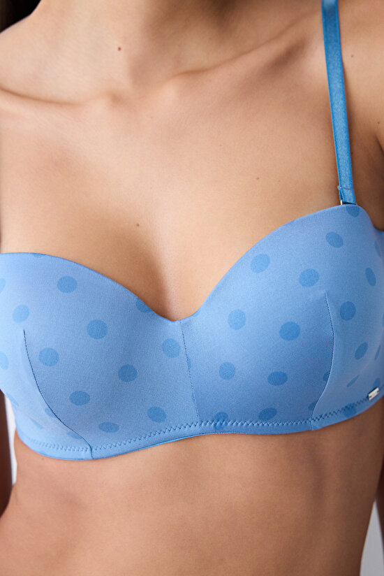 Lotus Essentials Dark Blue Bra - 4