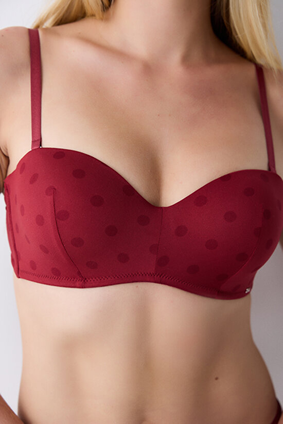 Lotus Essentials Bordo Sütyen - 3