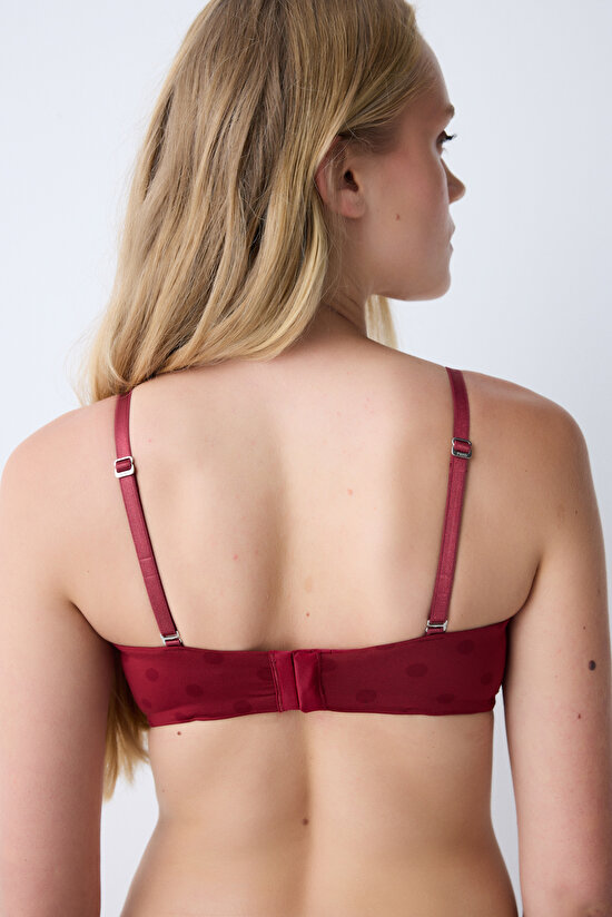 Lotus Essentials Bordo Sütyen - 4