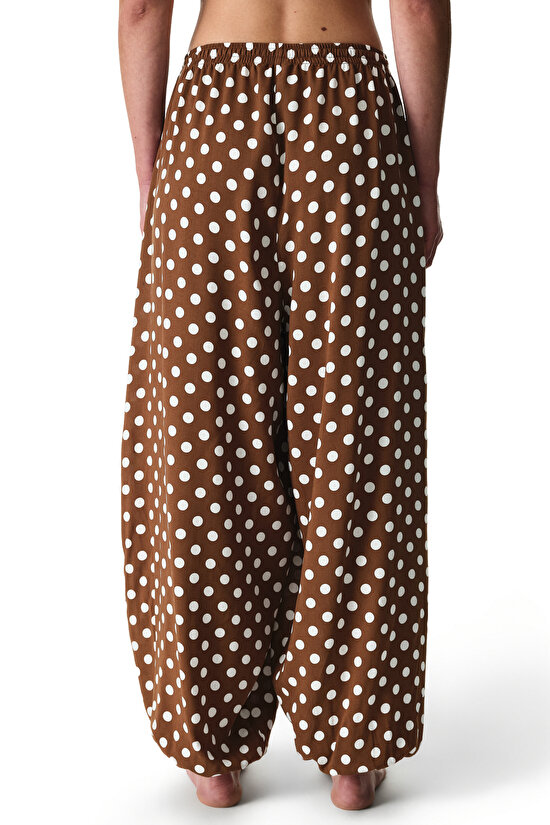 Polka Dot Balloon Pantolon - 3