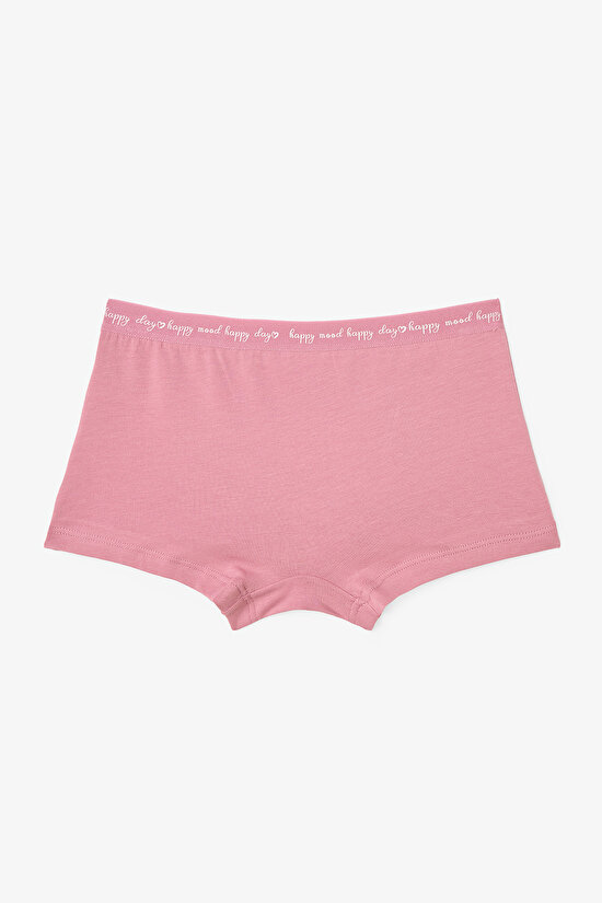 Girls Striped Heart Patterned 2-Pack Boxer Girls Striped Heart Patterned 2-Pack Boxer - 3