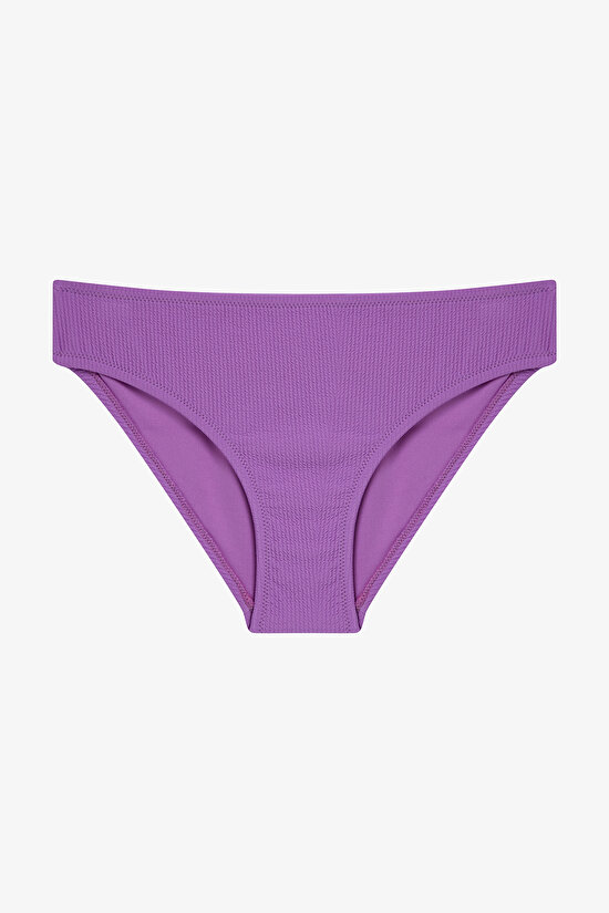 Teen Drop Bandeau Purple Bikini Set - 3