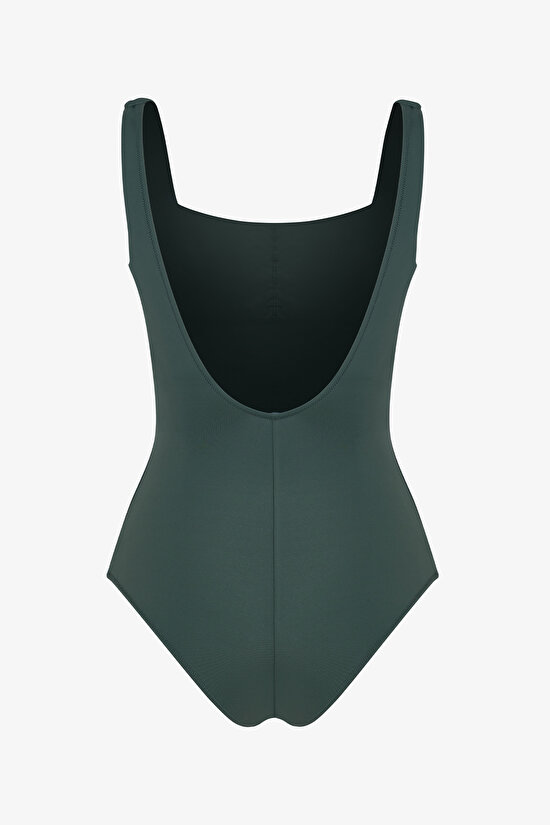 Yeşil Neck Opening Mayo - 6