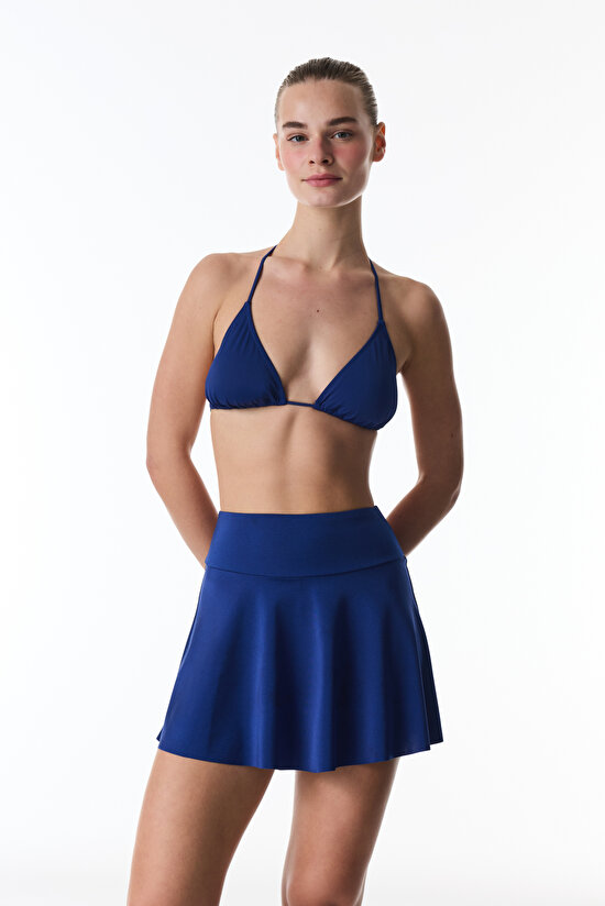 Lacivert Şort Etekli - 4