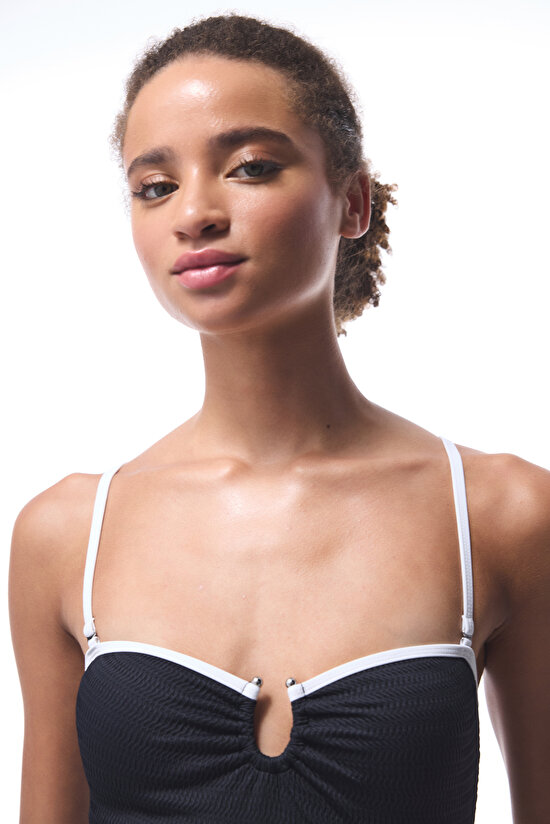 Black Nicole Strapless Swimsuit Black Nicole Strapless Swimsuit - 6