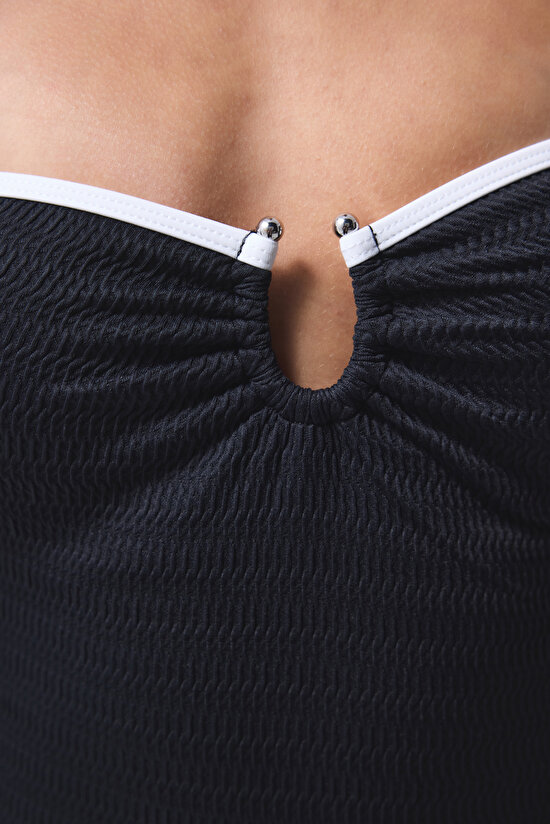 Black Nicole Strapless Swimsuit Black Nicole Strapless Swimsuit - 7