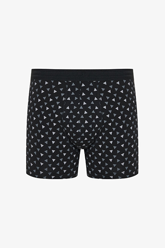 Erkek Black Point Pamuklu 3lü Çok Renkli Boxer Külot Erkek Black Point Pamuklu 3lü Çok Renkli Boxer Külot - 3