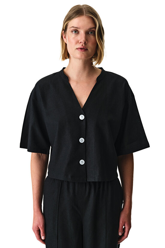 ALICE GOMLEK, L, BK5 SİYAH