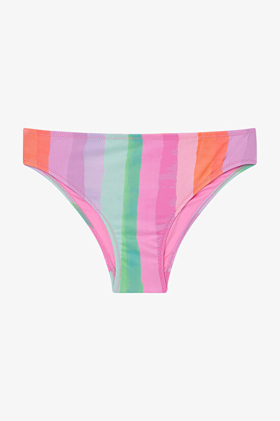 Teen Ocean Halter Multi Colour Bikini Set - 3
