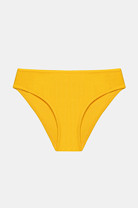 Genç Kız Lemon Wrapy Triangle Üçgen Sarı Bikini Takımı - 3