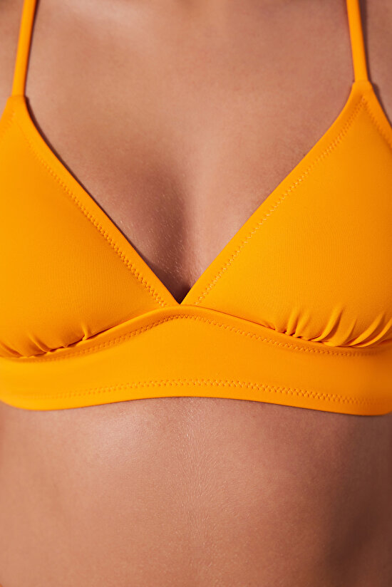 Bralette Orange Bikini Top - 4