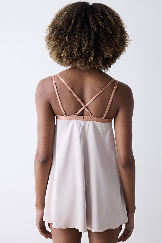 Saten Lace Dantel Babydoll - 6