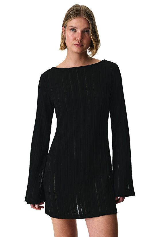 Black Line Dress - 1