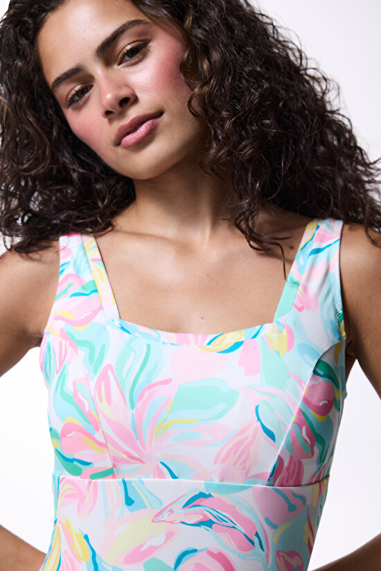 Multi Color Dream Frame Swimsuit - 5