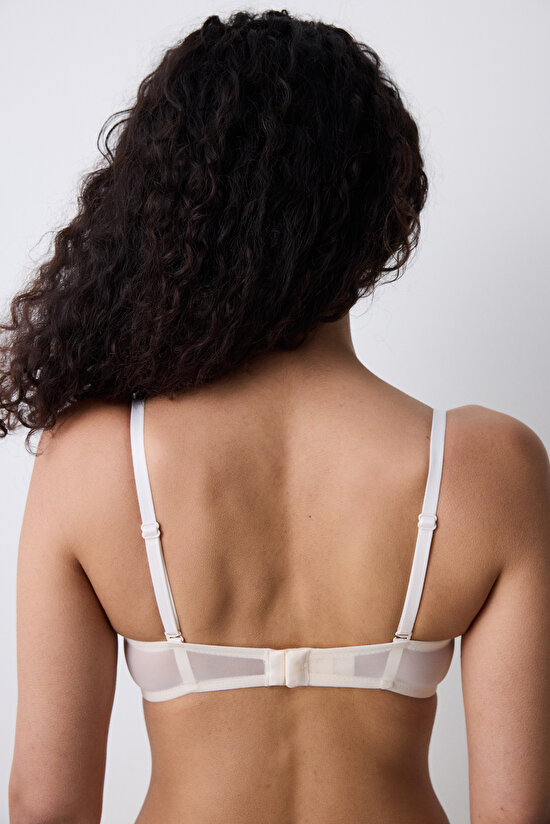 Pop Up Lace Krem Dantel Sütyen Pop Up Lace Krem Dantel Sütyen - 4
