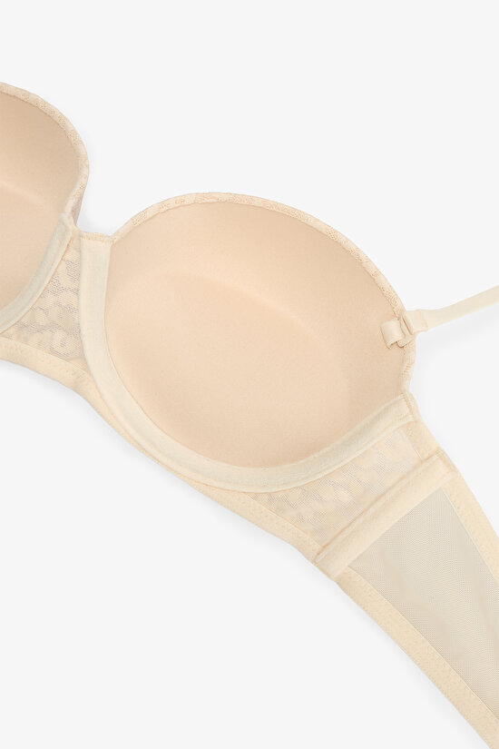 Pop Up Lace Krem Dantel Sütyen Pop Up Lace Krem Dantel Sütyen - 5