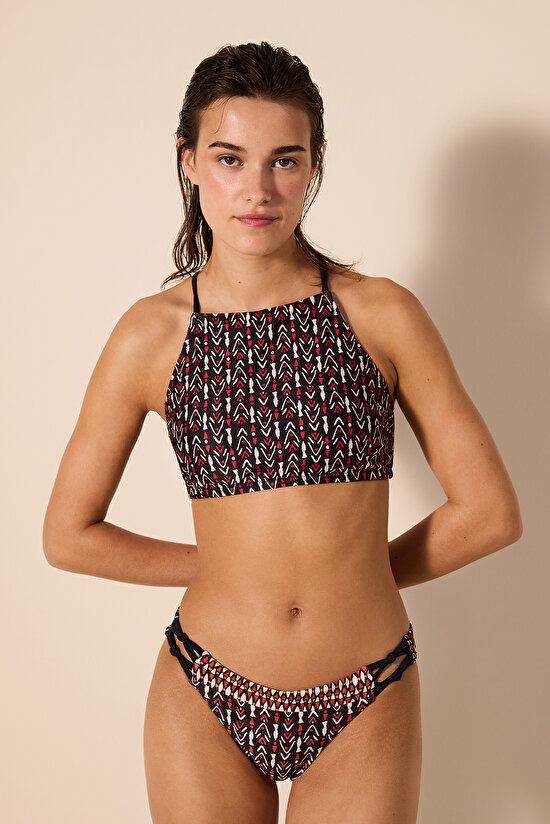Corus Çok Renkli Halter Bikini Üstü - 5