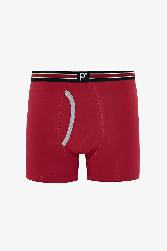 Erkek Red Dots Puantiye Desenli Organik 3'lü Boxer Erkek Red Dots Puantiye Desenli Organik 3'lü Boxer - 5