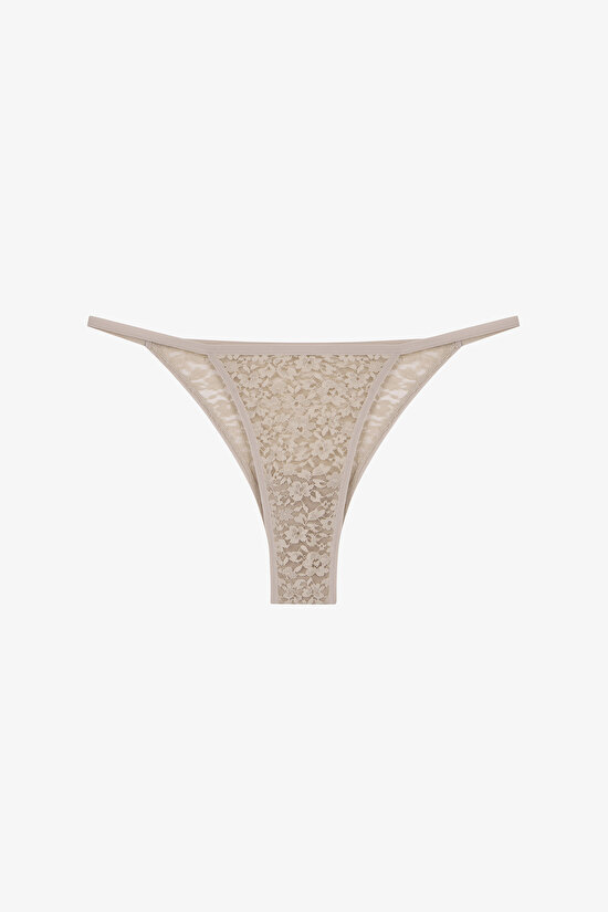 Leaf Tones 3-Pack Lace Brazilian Briefs - 3